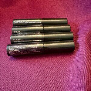 Clinique High Impact Mascara – Travel Size Lot (4x in Black)